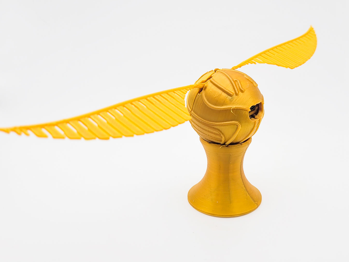 Golden Snitch fully assembled