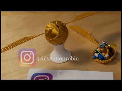 Golden Snitch fully assembled